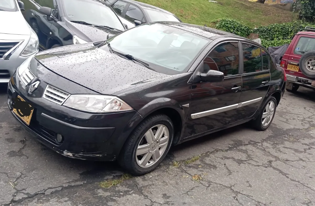 Renault Megane II 2006 Negro Flandes